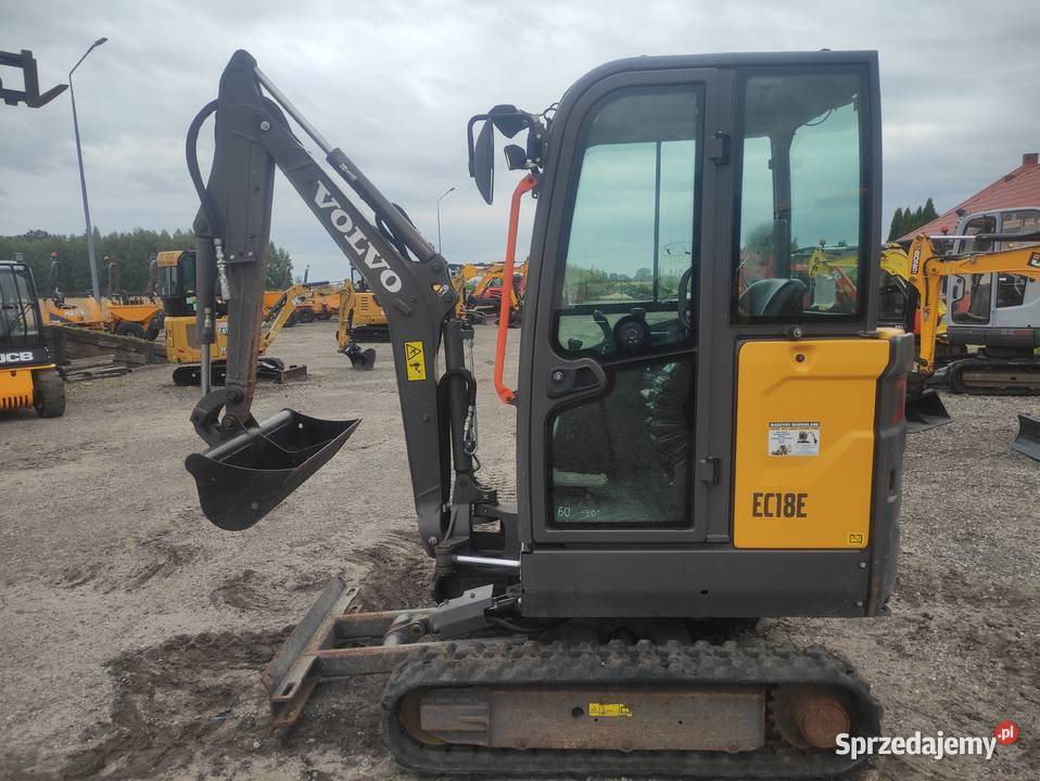 Volvo EC 18 E 700mtg 2020r rozsuwane gąsienice Ryżki