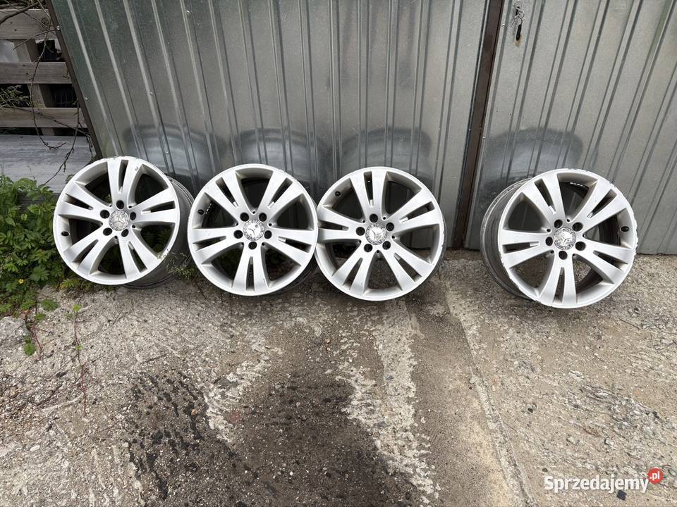 Komplet alufelg Mercedes rozmiar 5x112 75x17 Sułkowice