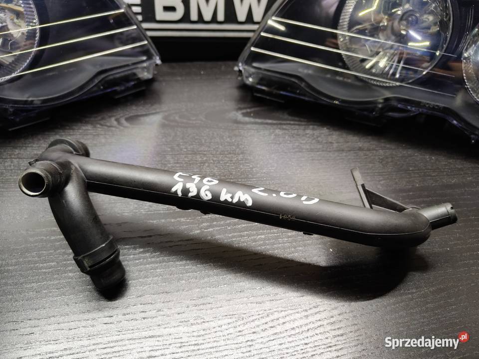 Bmw e46 20d 136 króciec rurka przewód powrotny osobowe Aleksandrów Łódzki sprzedam