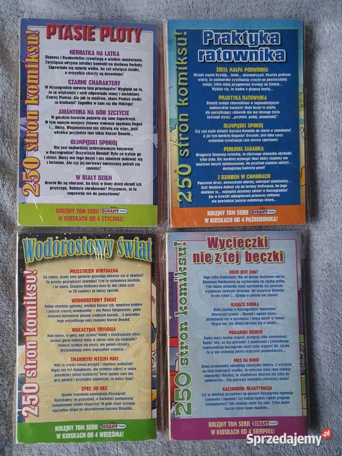 Komiks Gigant zestaw 8 tomów 2004 Gdynia