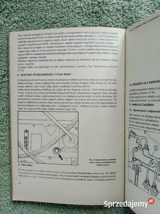 Instrukcja obsługi ciągnika rolniczego Ursus