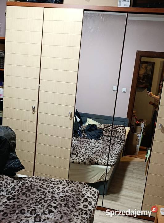 zestaw mebli szafa słupek pilna sprzedaż ze wielkopolskie Poznań