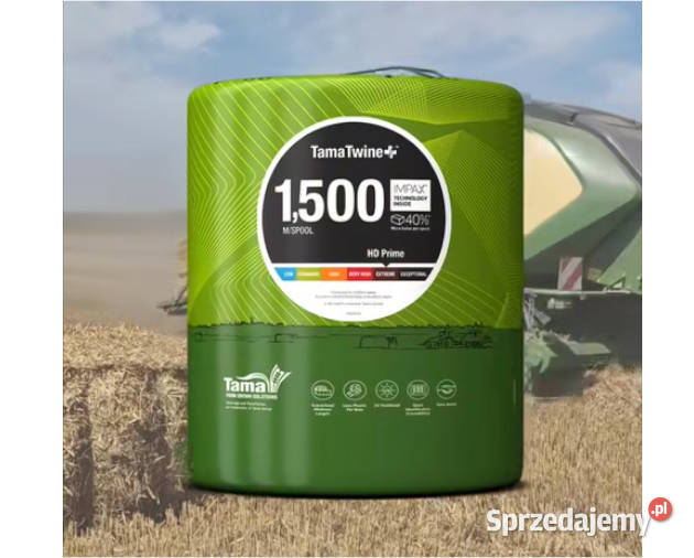Sznurek do pras TamaTwine Impax HD Prime 1500m kujawsko-pomorskie Sępólno Krajeńskie