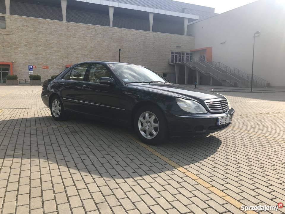 Mercedes w220 32 CDI skórzana tapicerka Częstochowa