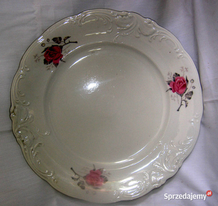patera vintage Wałbrzych porcelana kwiat Porcelana i szkło dolnośląskie