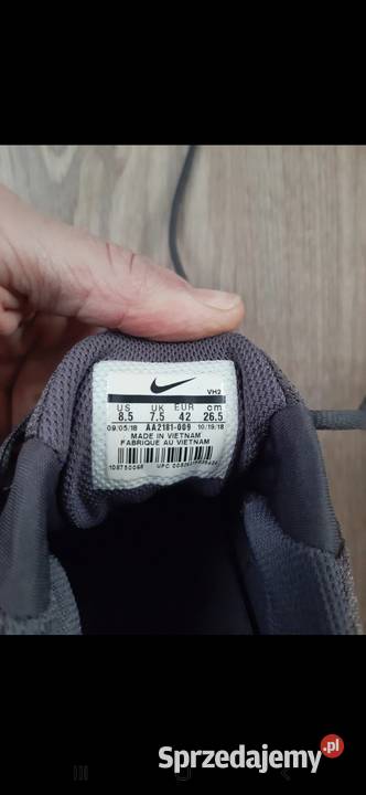 Buty sneakersy NIKE tkanina Męskie Sokołów Małopolski