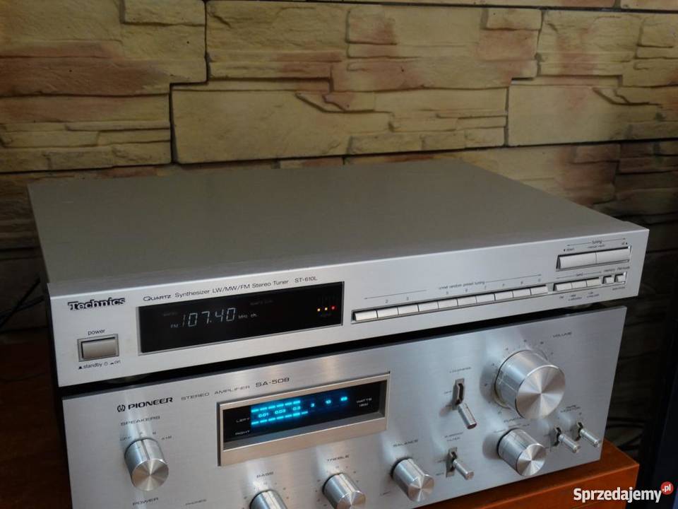 Tuner radiowy cyfrowy Technics ST610 srebrny Jasło
