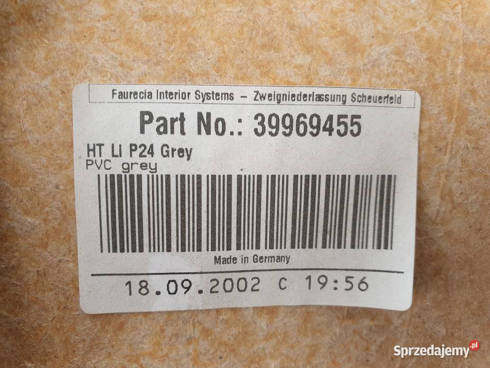 Volvo S60 BOCZEK DRZWI LEWY TYŁ TYLNY TYLNI