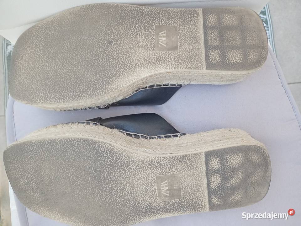Klapki espadryle Zara damskie Poznań sprzedam