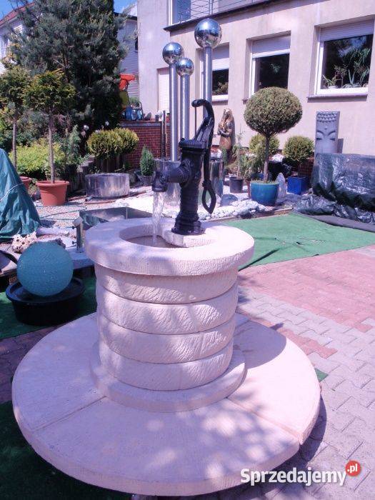 Fontanna do ogrodu zimowego Studnia dekoracyjna Architektura ogrodowa