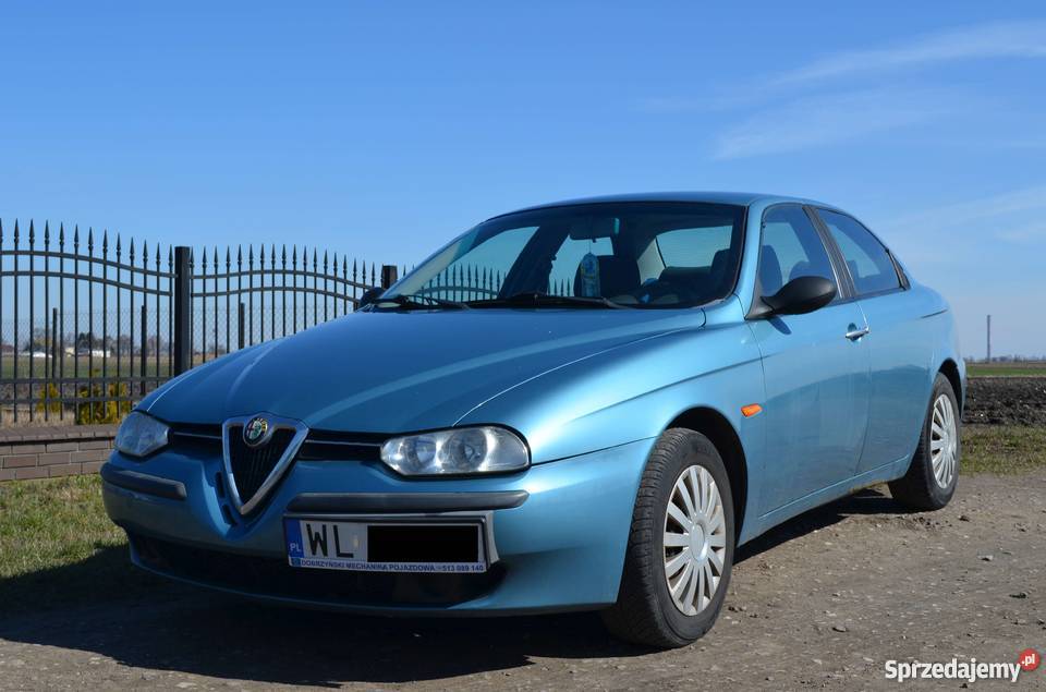 Alfa Romeo 156 Sedan 1999 18 GAZ LPG klimatyzacja mazowieckie sprzedam