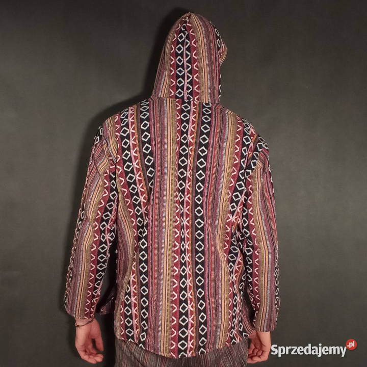 Męska Bluza Z Kapturem z Indii 100 Bawełna Kurta dolnośląskie