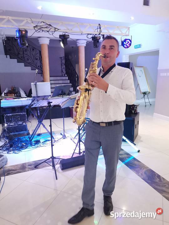 Wokalista i akordeonista z saksofonistą na każdą Białystok