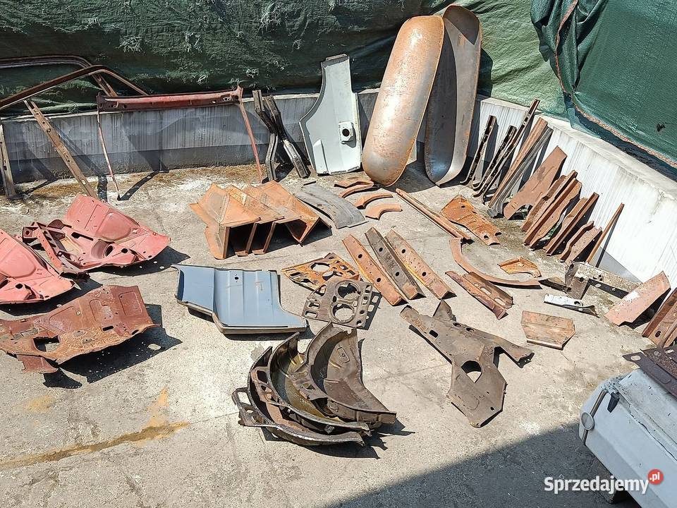 Blachy Fiat 125p polonez żuk Nysa Mercedes skoda małopolskie Siepraw