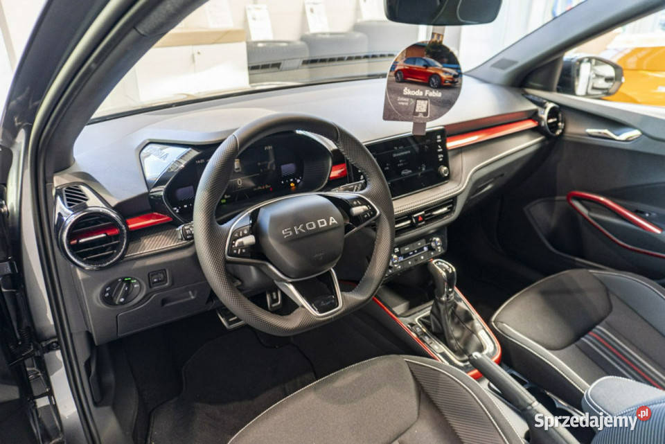 koda Fabia Monte Carlo 10 TSI 115 DSG Dostępny światła LED Łódź