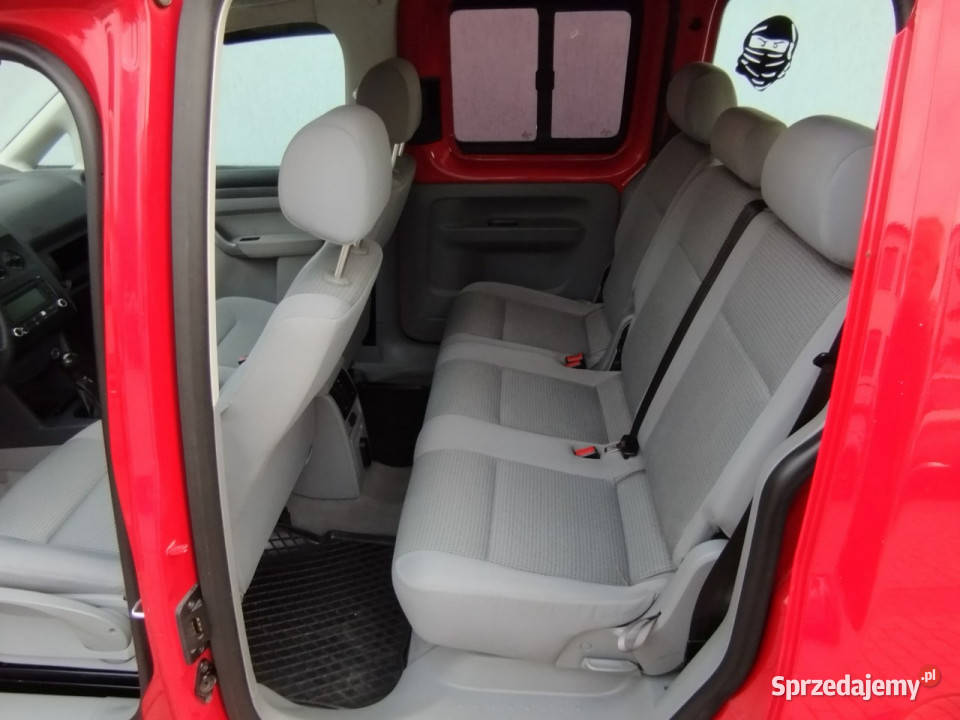 Volkswagen Caddy Benzyna Klima 5 osobowy III Toruń