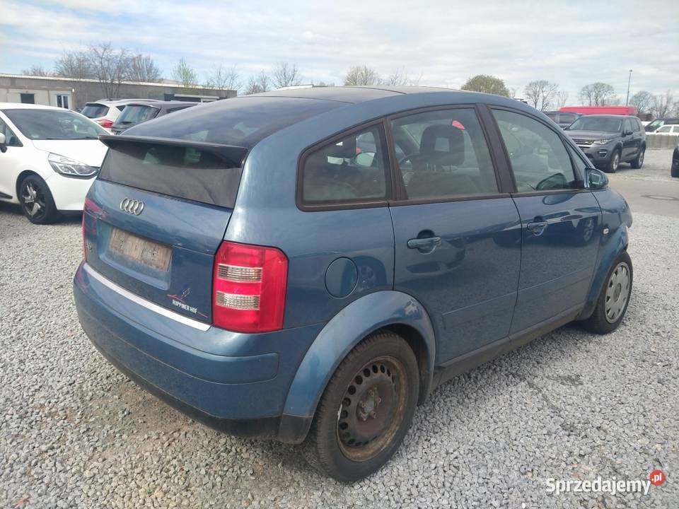 Audi A2 16 benzyna 110 świeżo sprowadzony Działdowo