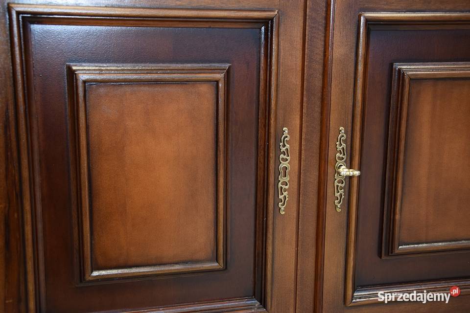 komoda z drewna tekowego nowa