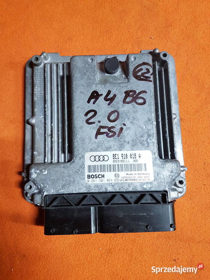 AUDI A4 B6 B7 20 FSI STEROWNIK SILNIKA KOMPUTER wielkopolskie Turek