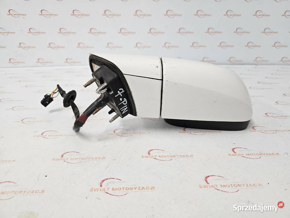 MOKKA A 18r Lusterko prawe 7pin białe anglik Kielce