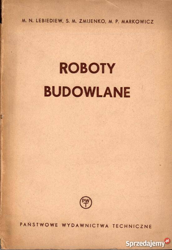 ROBOTY BUDOWLANE technika, nauki techniczne Radom