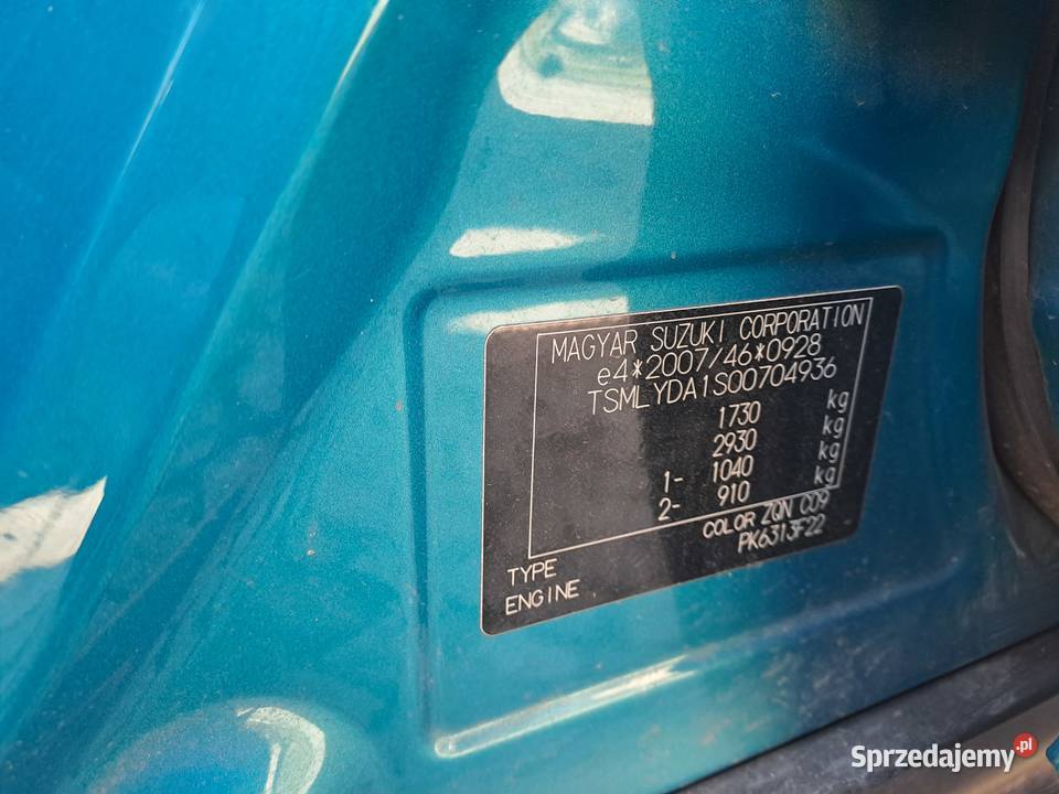 SUZUKI VITARA 14 140 2019r Mieroszów