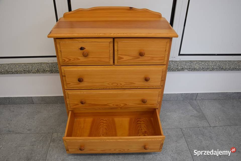 komoda z drewna sosnowego nowa Komody Olsztyn