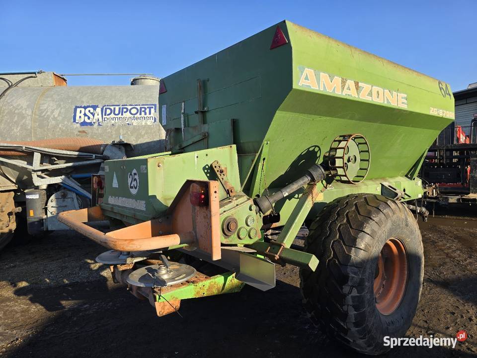 Rozrzutnik Wapna Kuxmann Amazone ZGB Rozsiewacz Nowy Dwór Gdański