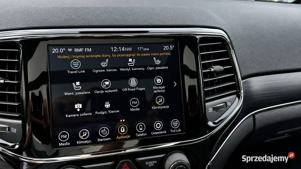 Jeep Grand Cherokee Limit Wersja elektrochrom. lusterka boczne Gdynia