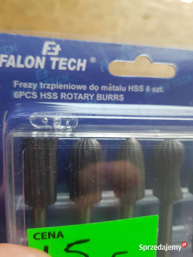 Frezy trzpieniowe HSS do metalu pilniki 6 FAL