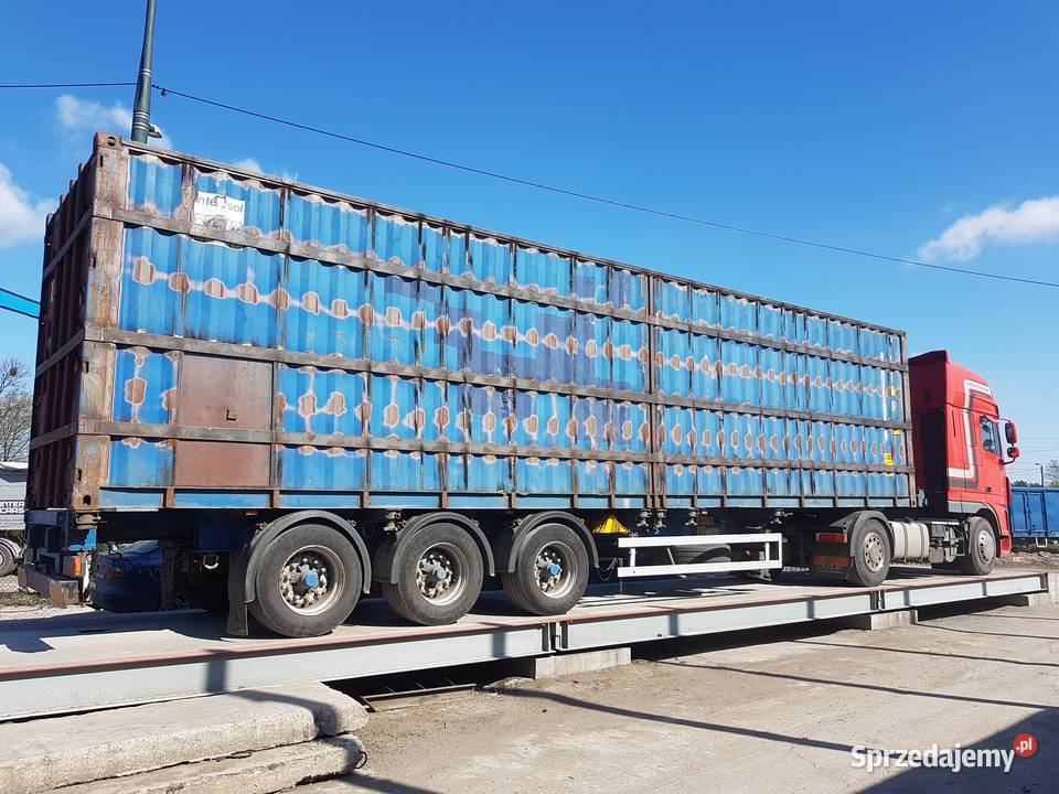 waga samochodowa z najazdami 18m 60t kompletna Wołomin