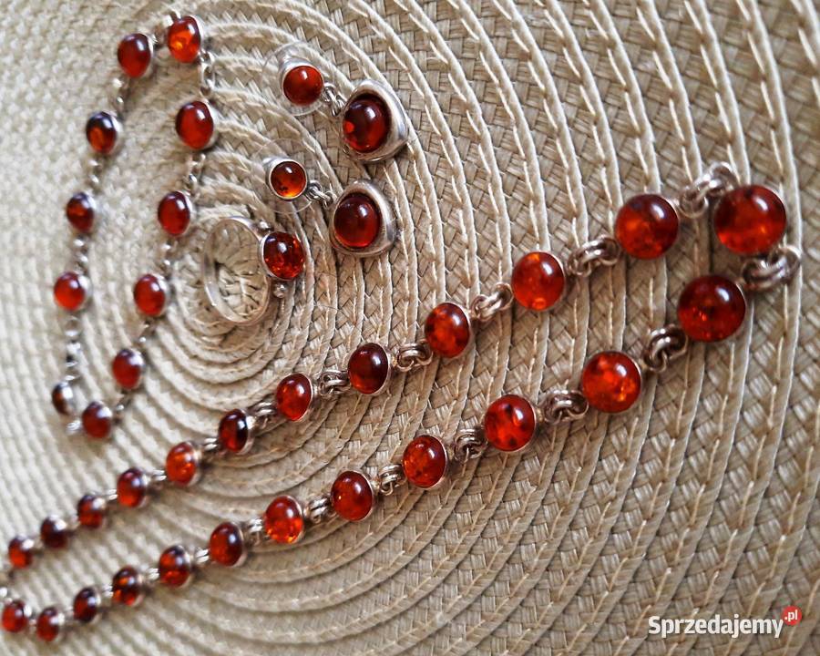 Naszyjnik Bransoletka Kolczyki Pierścionek mazowieckie Warszawa