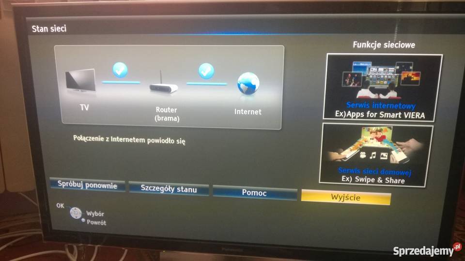 sprzedam panasonic txp42st60e Kozienice