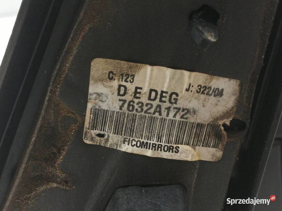 LUSTERKO PRAWE 5 PIN Mitsubishi Colt VII