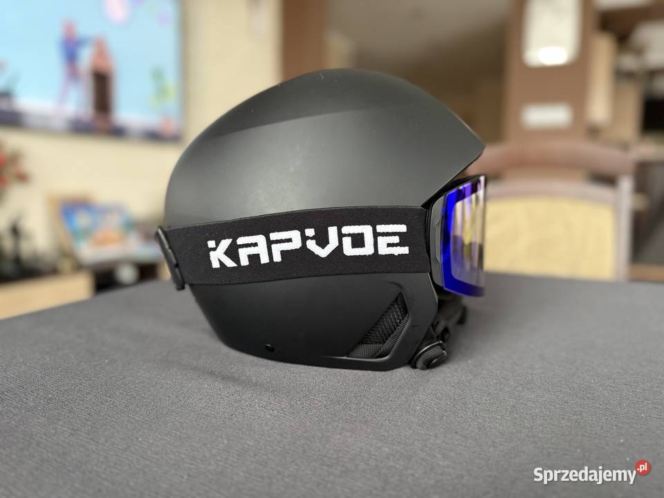 Sprzedam kask narciarski z goglami