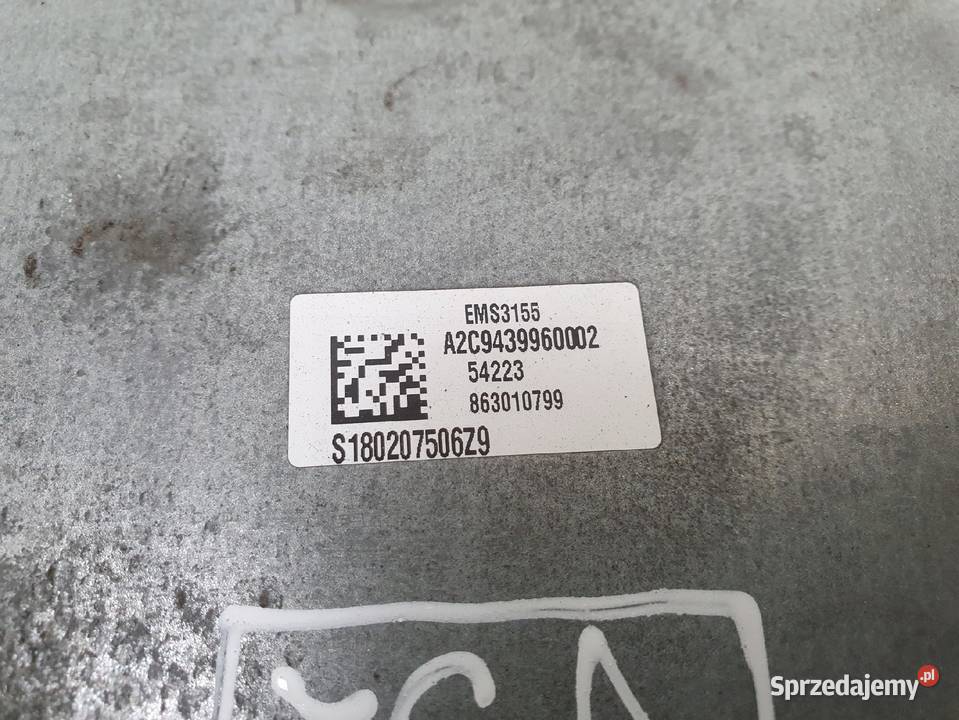 Renault Clio IV 12 16V STEROWNIK SILNIKA osobowe Komputery lubelskie Janów