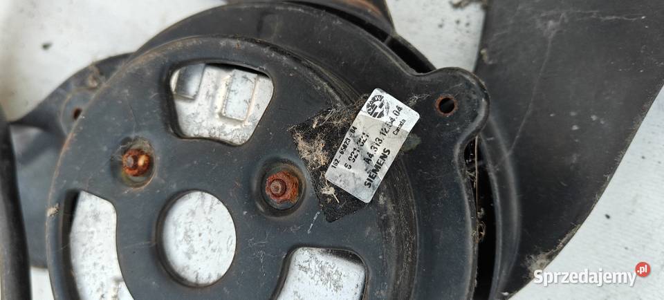 BMW 7 E65 E66 Elektryczny wentylator chłodnicy Wentylatory chłodnicy Siechnice