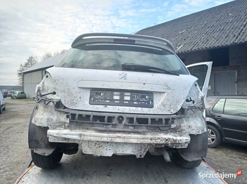 Peugeot 207 14 50 kW 2010 r dawca części wielkopolskie Szklarka Myślniewska