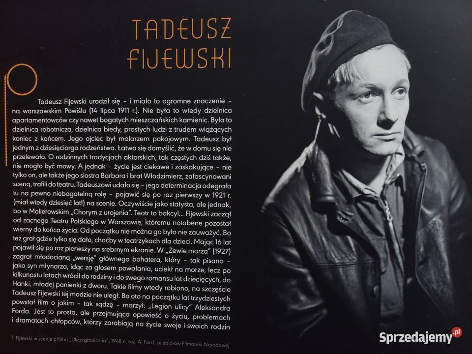 Folder Ludzie Kina i Teatru znaczki koperta FDC Wrocław sprzedam