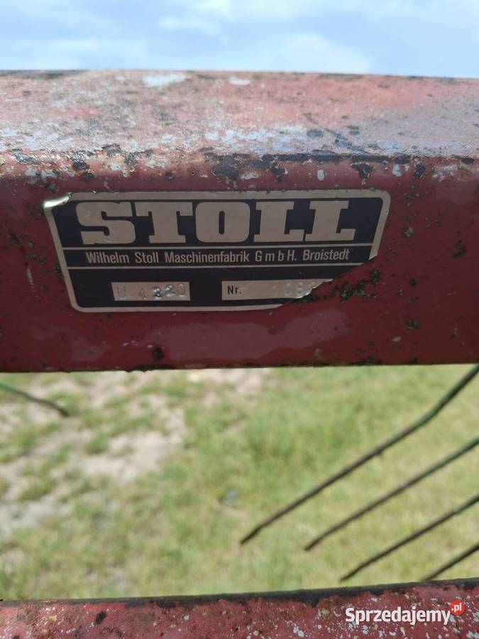 Zgrabiarka przetrząsarka stoll UM320 lubelskie Wierzchowina sprzedam