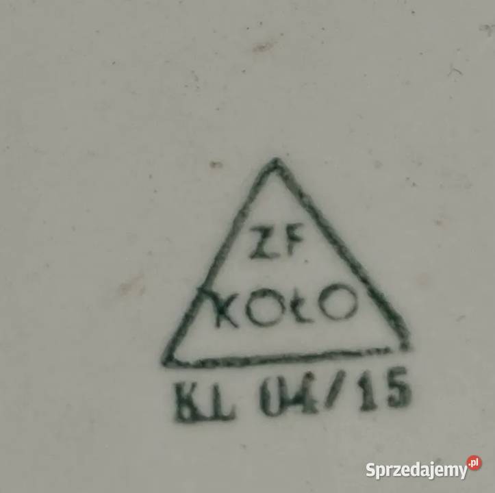 Misa fajans Koło z lat PRLu Łódź