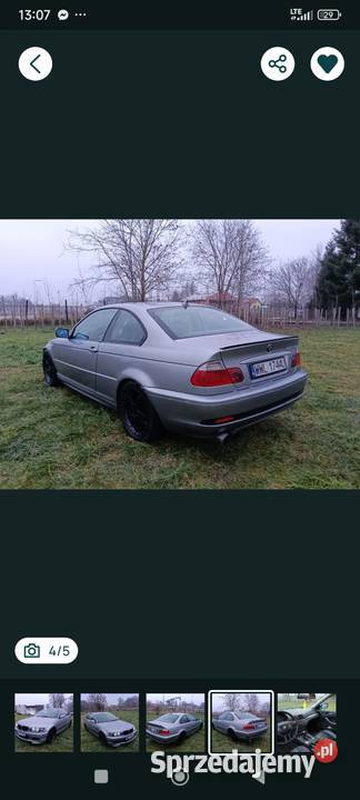 BMW E46 320cd coupe manualna Olsztyn