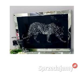 Lustrzany obraz z kryształkami Glamour Puma małopolskie Golkowice