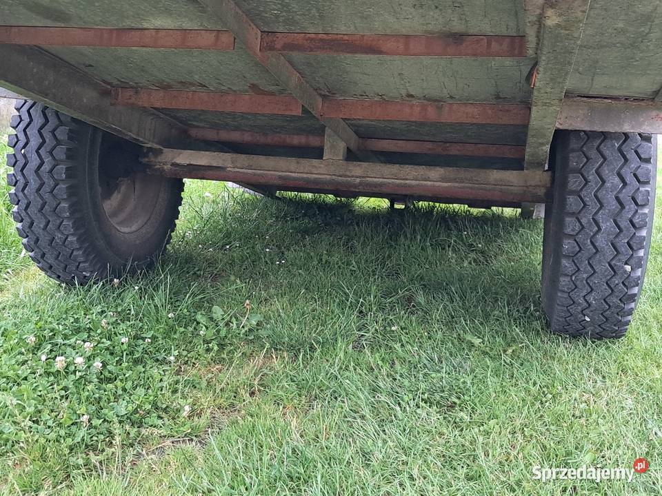 Przyczepa rolnicza jednoosiowa Mykanów