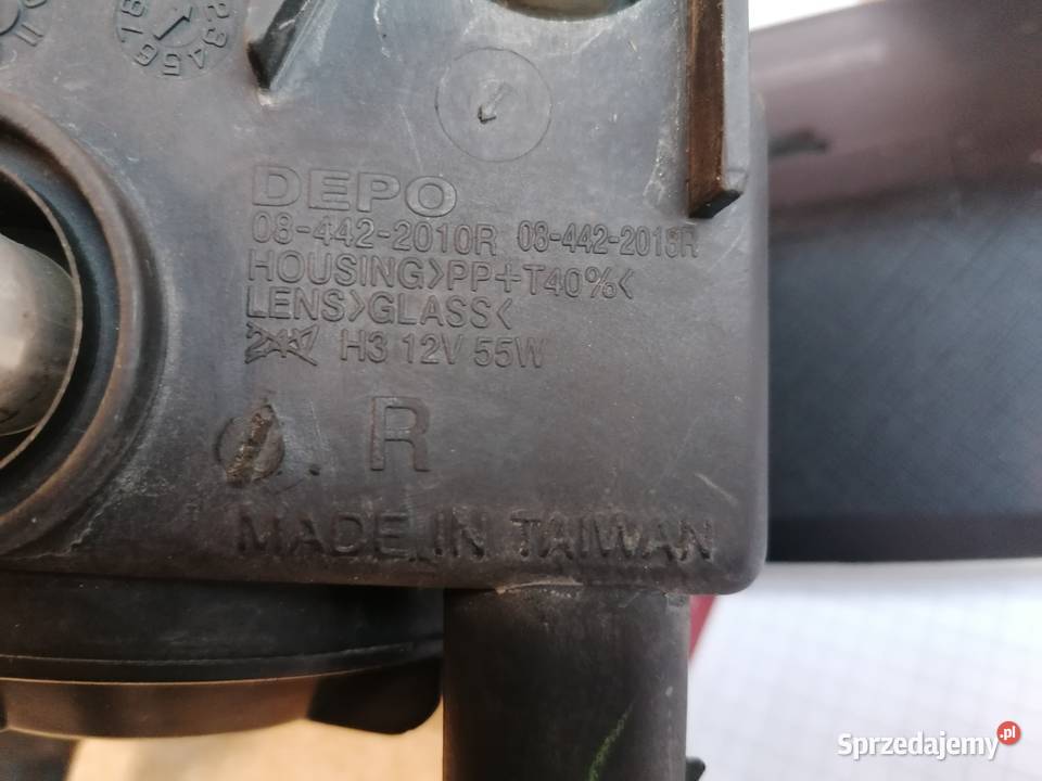 Lampa przeciwmgielna prawy przód Vectra C warmińsko-mazurskie Dobre Miasto