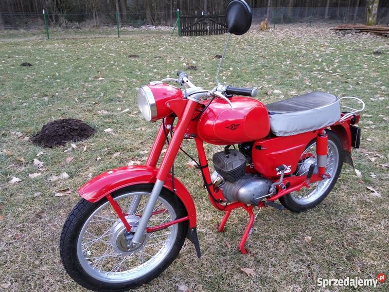 Wsk 125 odrestaurowana 1967 silnik oryginalny zachodniopomorskie Sławoborze