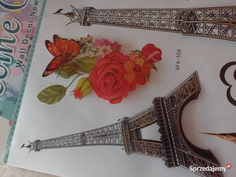 Home DecorFrancuska dekoracja domu PARISNaklejki Kraków