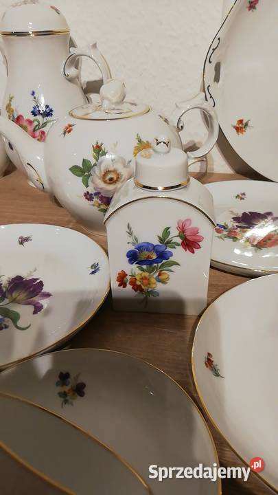 Duzy zestaw kawa herbata porcelana funstenberg Ropa