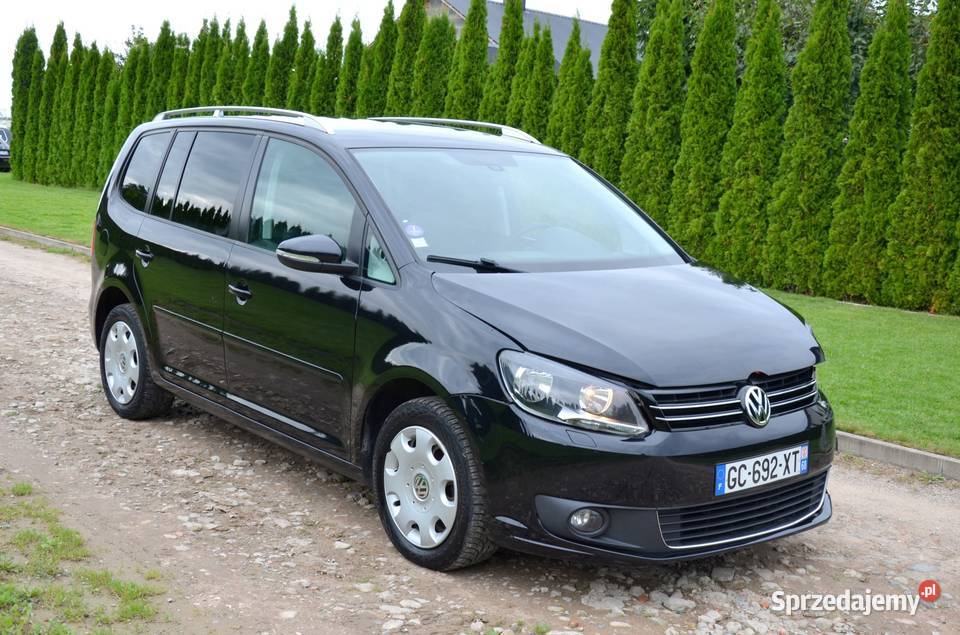 Volkswagen Touran II Super wersja Super stan wielofunkcyjna kierownica Turek sprzedam