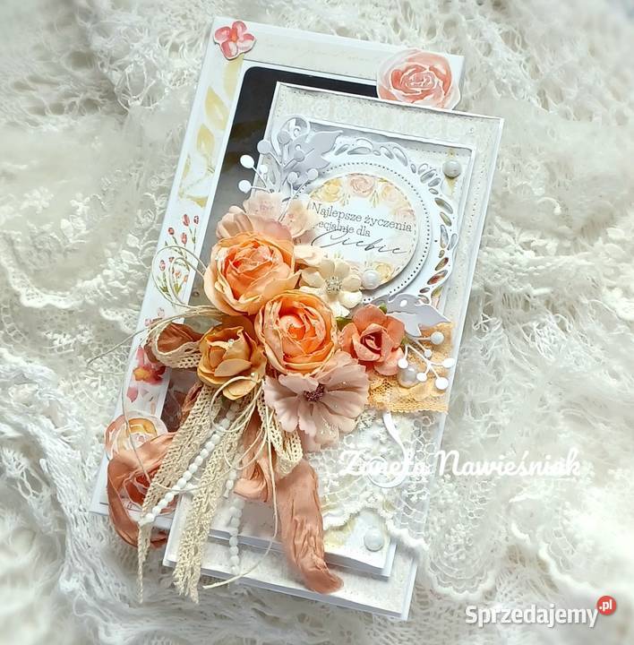 Kartka ręcznie robiona na każdą okazję Antyki, Sztuka, Kolekcje małopolskie Mszana Dolna